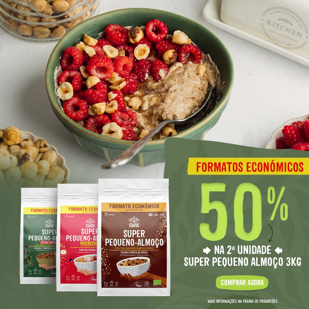 -50% no 2º Super Pequeno-almoço 3Kg